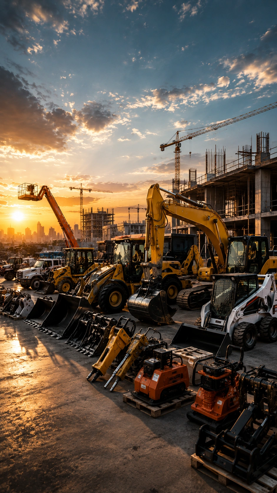 Construction equipment supply